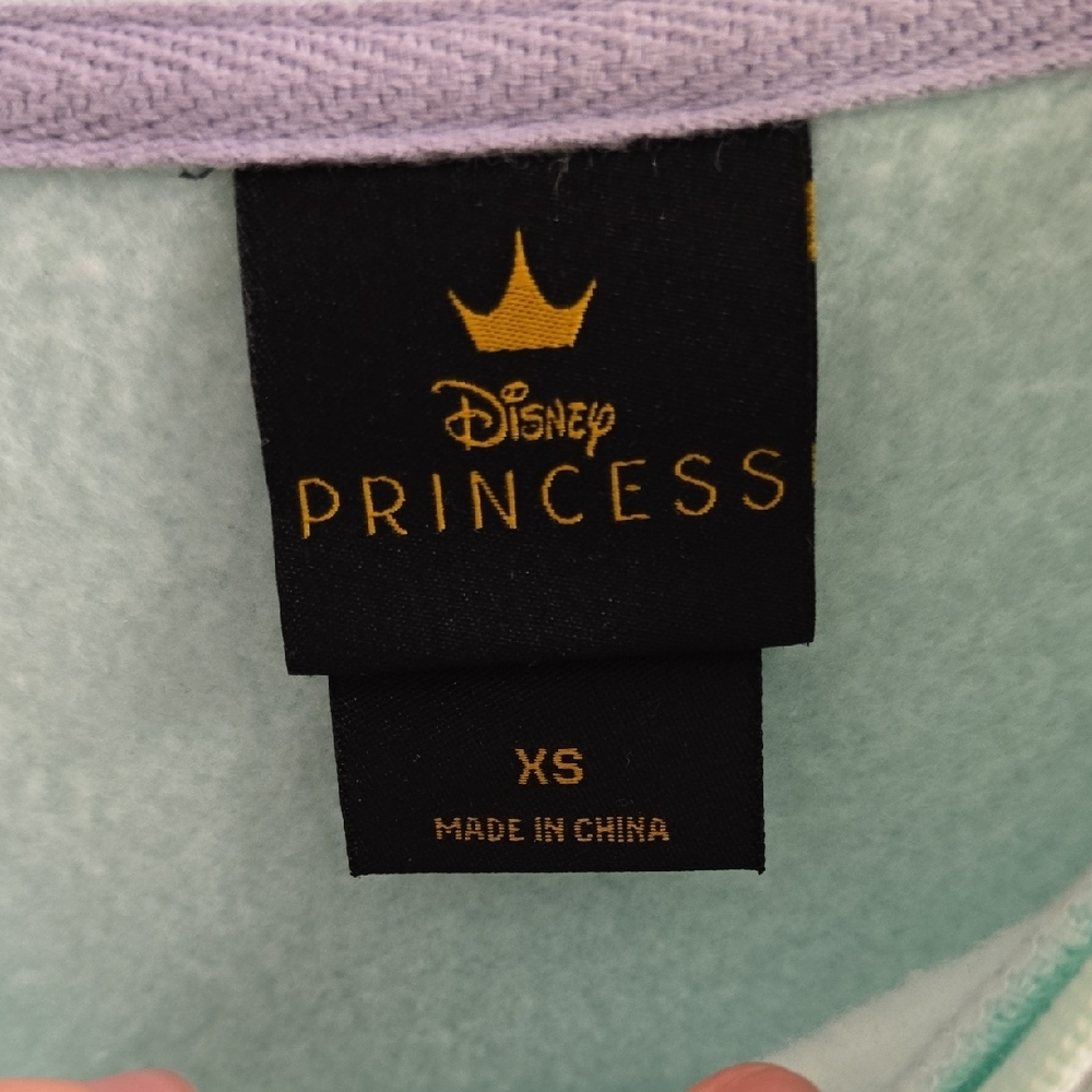 Box Lunch Disney Little Mermaid Ariel Pastel Aqua Pullover Sweater - Picture 2 of 5